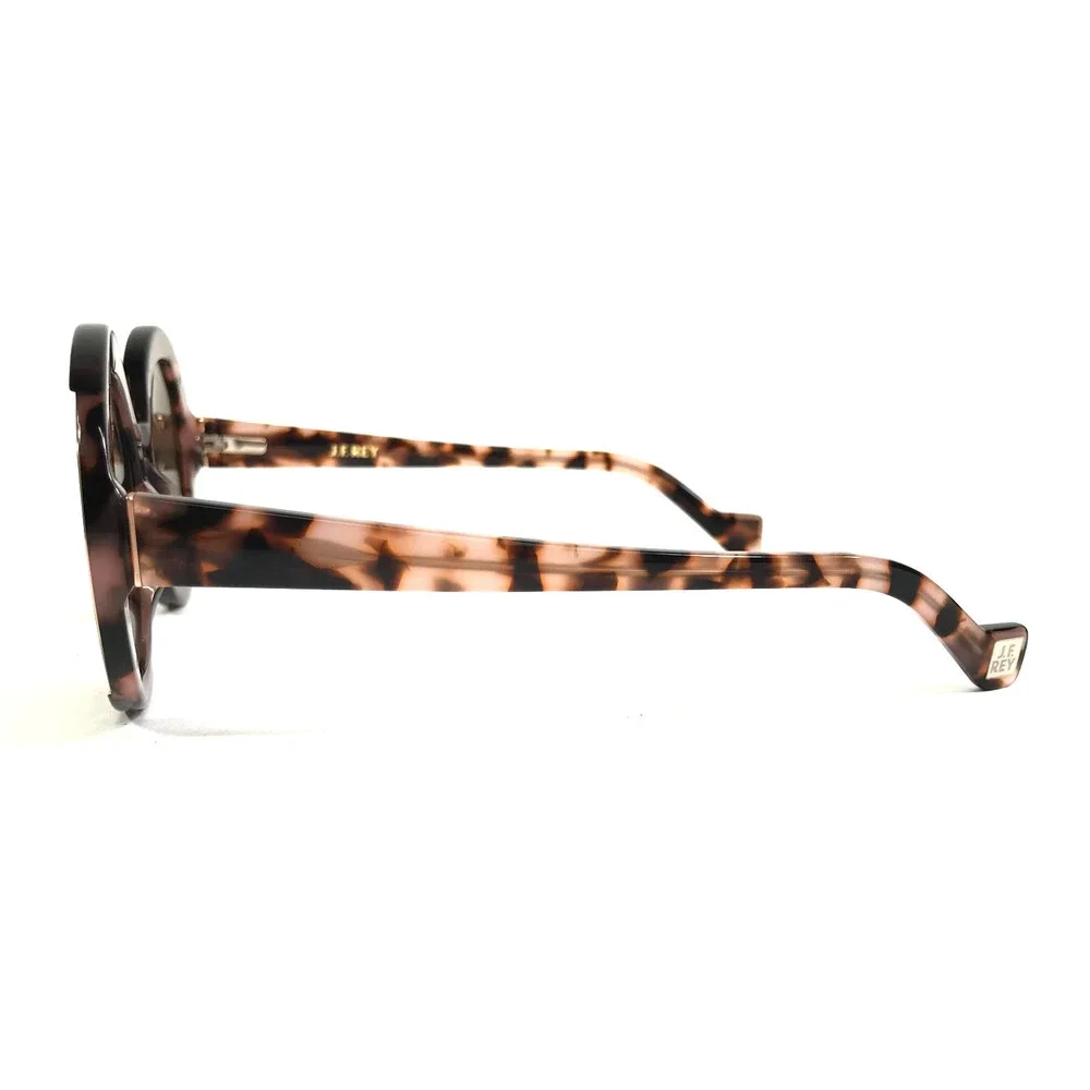 J.F. Rey Sunglasses AMANDA 9893 Brown Pink Tortoise with Brown Polarized Lenses